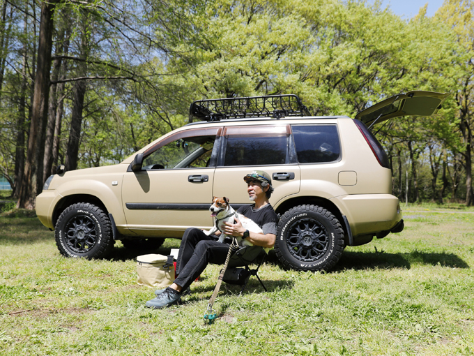 エクストレイルと自作のキャンプ道具があるからこそ構築できた「男の秘密基地」クルマ情報サイトｰGAZOO.com
