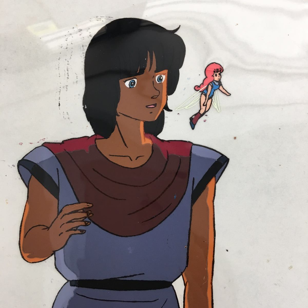 重戦機エルガイム・セル画,ダバ・マイロードとリリス・ファウ