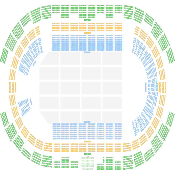 Endlicheri Live 神戸ワールド記念ホール *^m^座席はこんな感じかなぁ♪: First