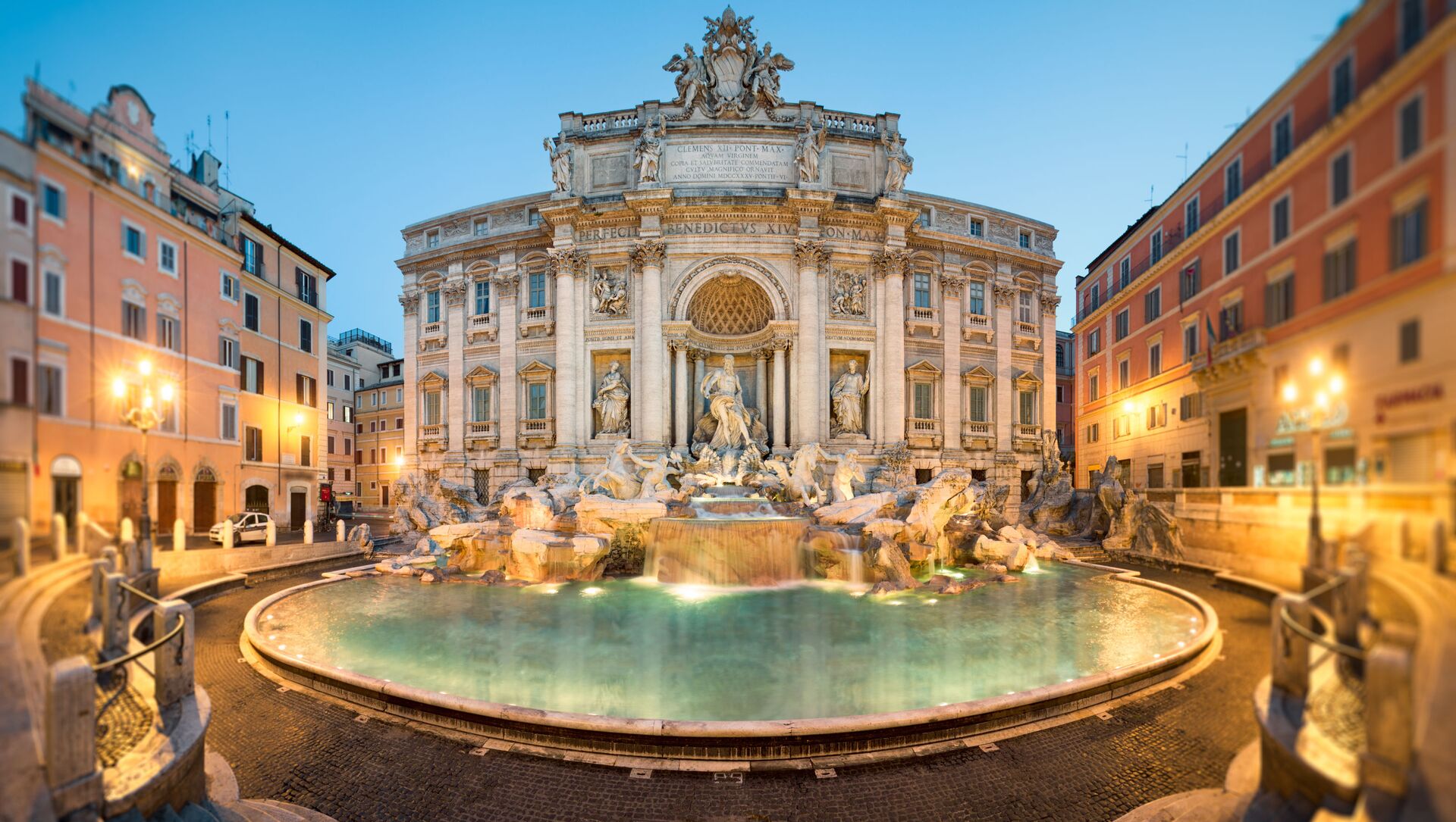 トレビの泉 トレビの泉イタリアローマ2023年11月の旅行