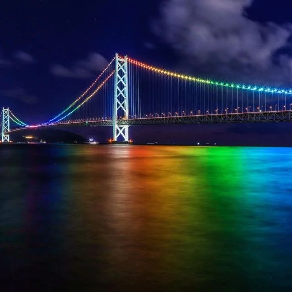 絶景File No.105 本州と淡路島をつなぐ圧巻の明石海峡大橋を間近で見ることができる「道の駅あわじ」へ絶景ドライブ旅