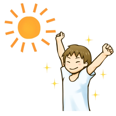 日光菩薩のイラスト