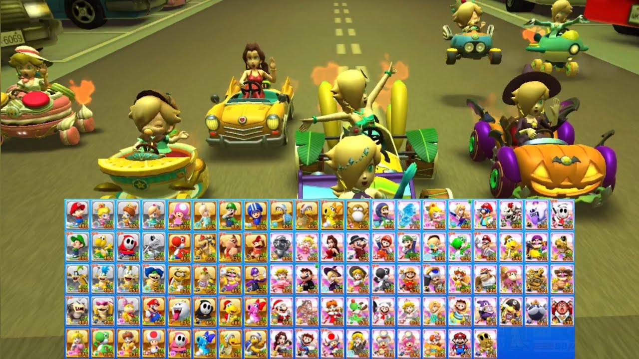 マリオカートツアー 全265キャラ紹介 ボイス スペシャルスキル