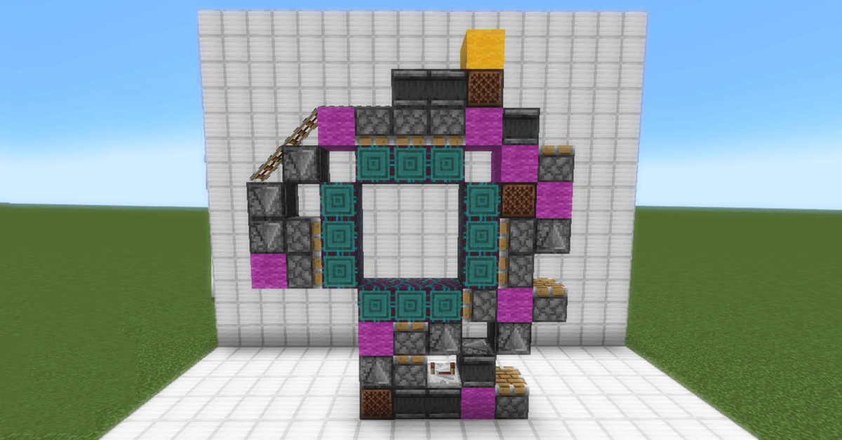 マイクラ統合版 1.21対応 サバイバル向け3×3ピストンドアの簡単な作り方を紹介！カジヒラのブログ