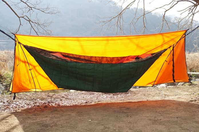 ハンモック泊にチャレンジするなら知っておきたいアイデアグッズ＆GP