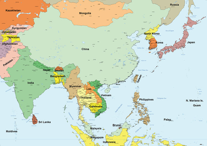 黒海とカスピ海地域の政治地図の首都、国境、川や湖で。東ヨーロッパと西アジアの間水の遺体。イラスト。英語のラベルします。ベクトル。のイラスト素材・ベクターImage 80790032