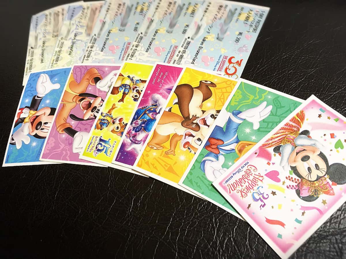 コンビニ ディズニーチケット 絵柄TikTok