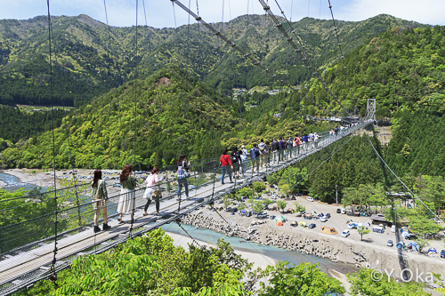 日本一の吊り橋、十津川村 – most-beautiful-village