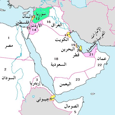 Amazon歴史的な絵の地図：サウジアラビア 1953、アラビア半島と隣接するエリアの降雨地図、アンティークヴィンテージ複製 44in