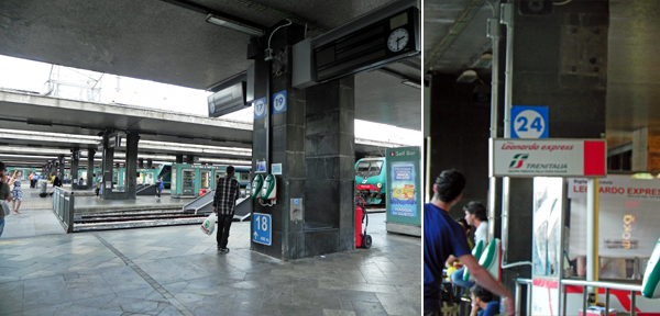 ローマ・テルミニ駅ギターと散歩