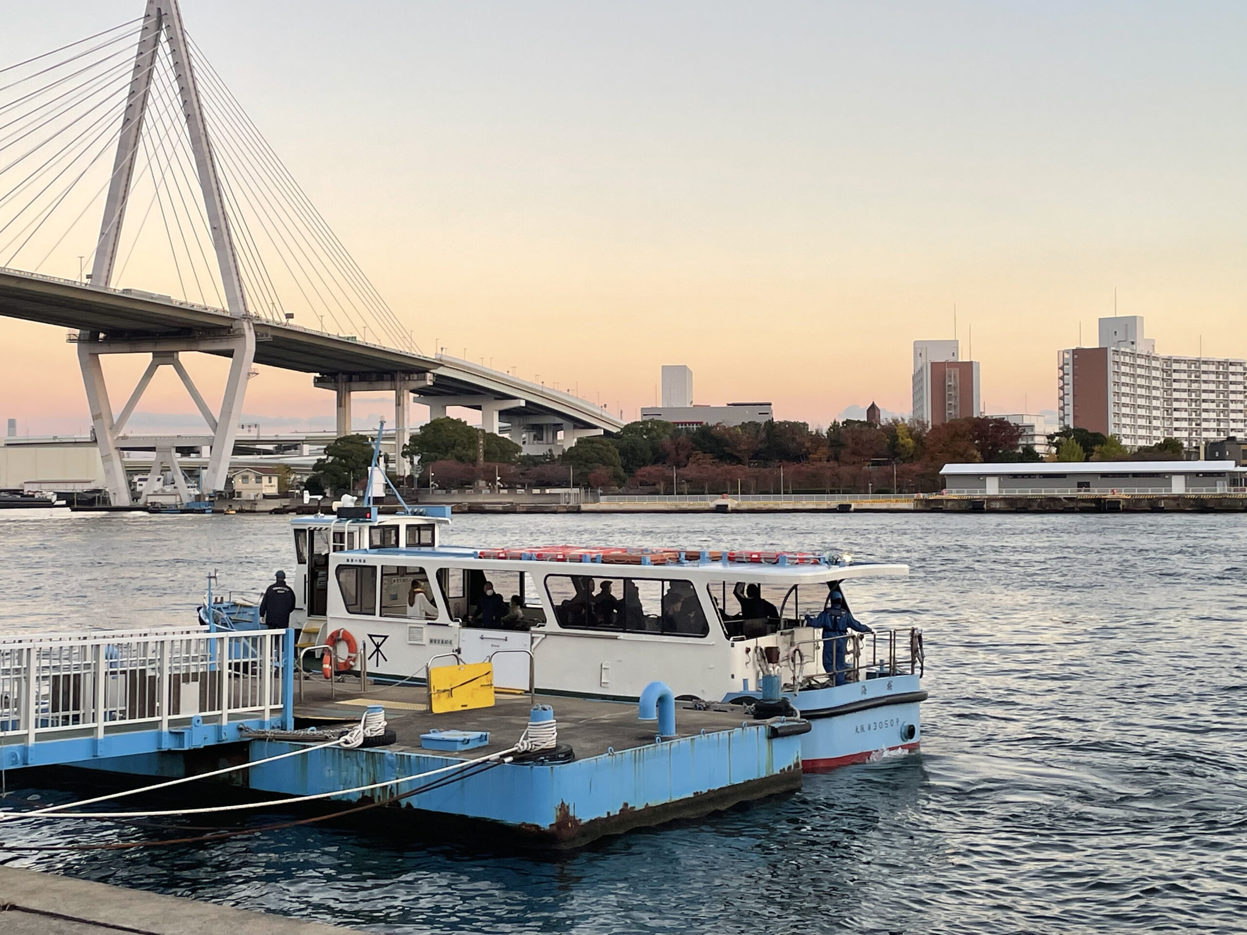 大阪市：8.木津川 きづがわ 渡船場>川・橋>渡船場