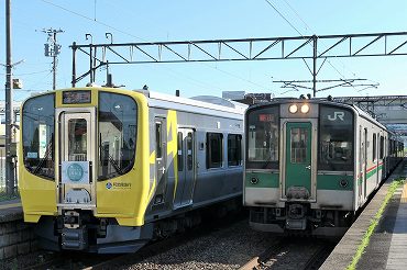 黒磯駅から新白河駅 2023年05月24日鉄道乗車記録 鉄レコ・乗りつぶしby 浮雲さんレイルラボ