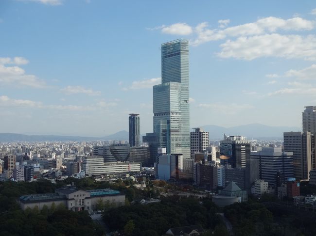 通天閣に上がって眺めた景色