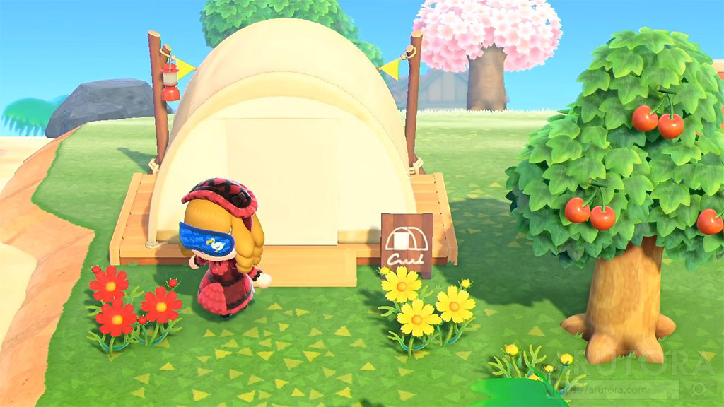 あつ森キャンプサイト勧誘のコツ