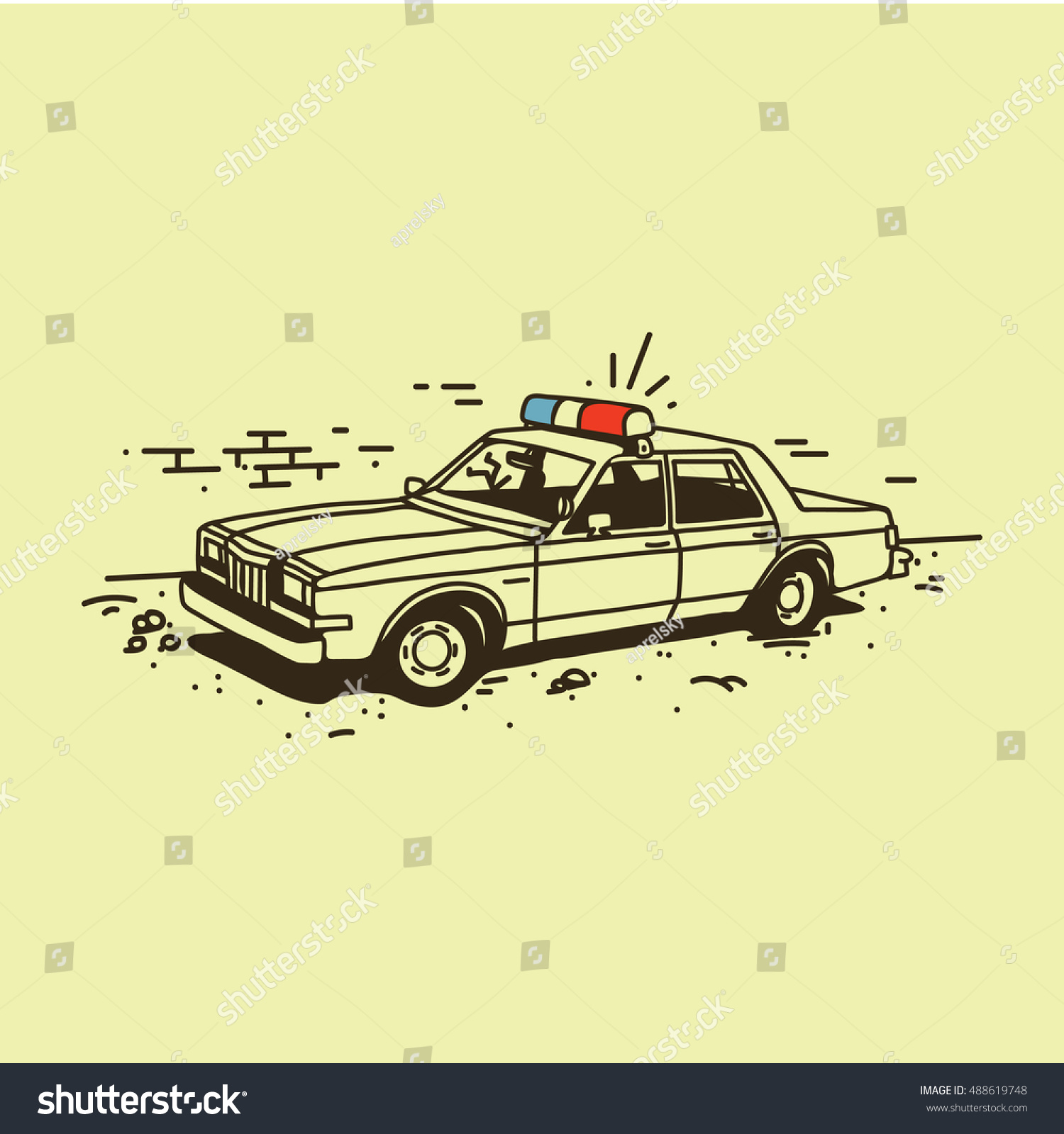 緊急テキストを備えたアメリカのパトカーイラスト素材透過、PNGフリー画像ダウンロード - Pngtree