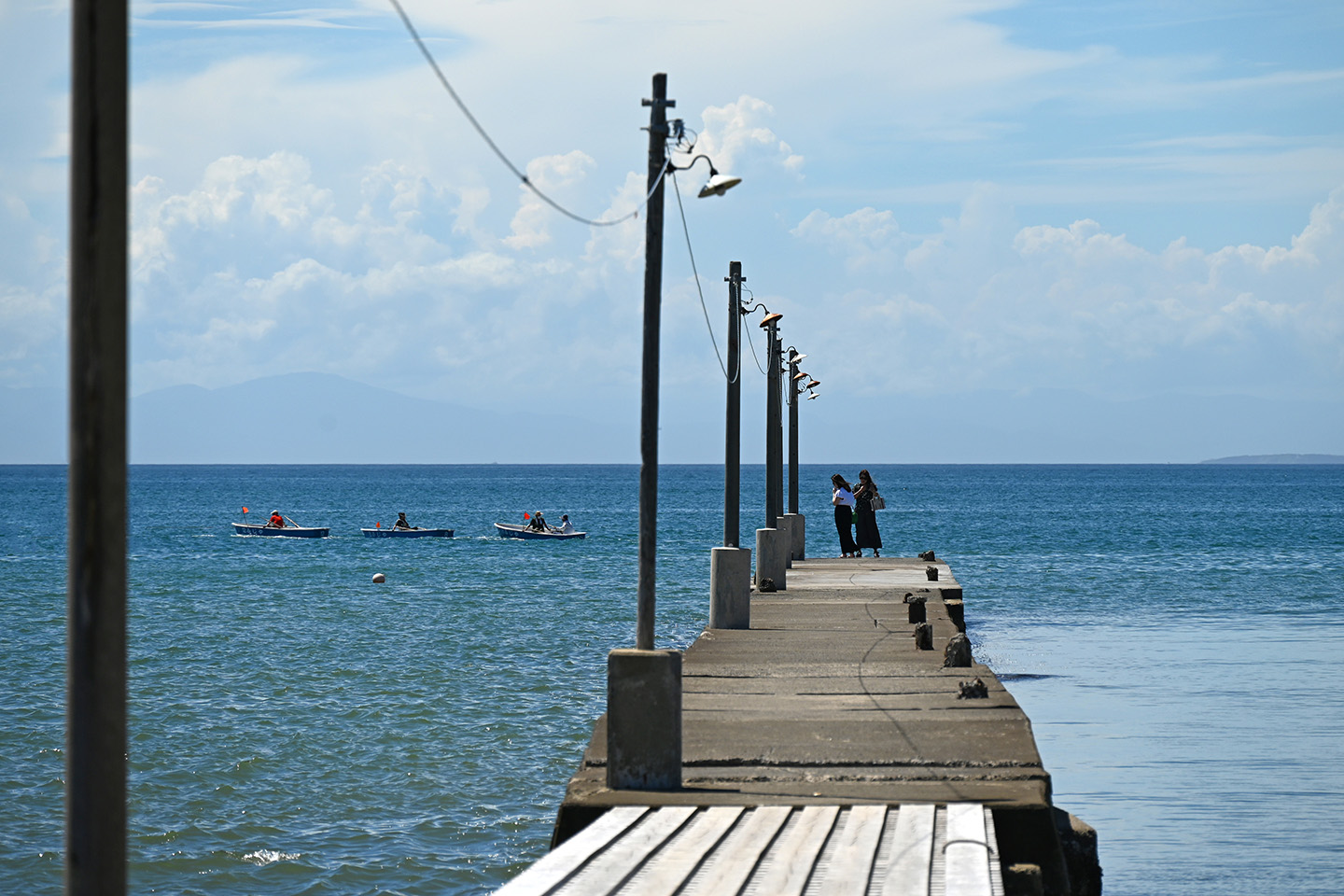 富士山と桟橋・マジックアワー＆夜景＠原岡桟橋 岡本桟橋カレンダー2024 NOBUさんαcafe αの写真投稿サイトソニ