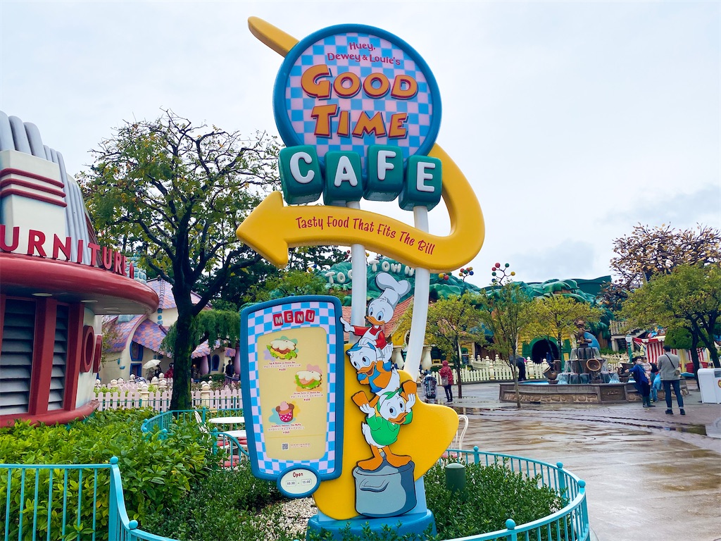 食べれる“うさたま”カツサンド in グッドタイム・カフェLove Disney