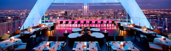 バイヨークスカイホテルで憧れの高層階ディナー。夜景と料理を楽しむ至福のひととき。世界がキミを待っている セカキミ