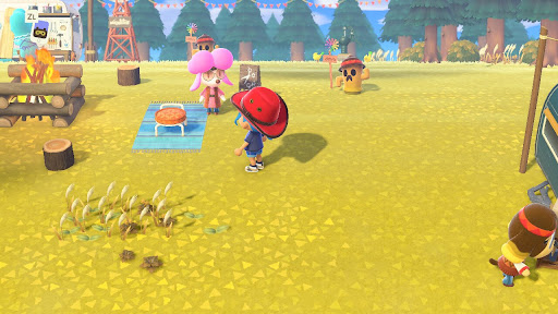 ヘアアレ 『あつまれ どうぶつの森』 カットリーヌが教えてくれるスタイル風ハーフアップ -