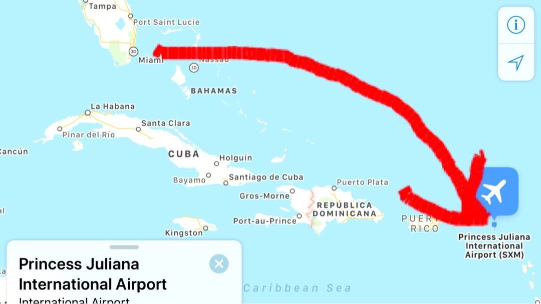 オランダ領シント・マールテン地図 - 旅行のとも、ZenTech