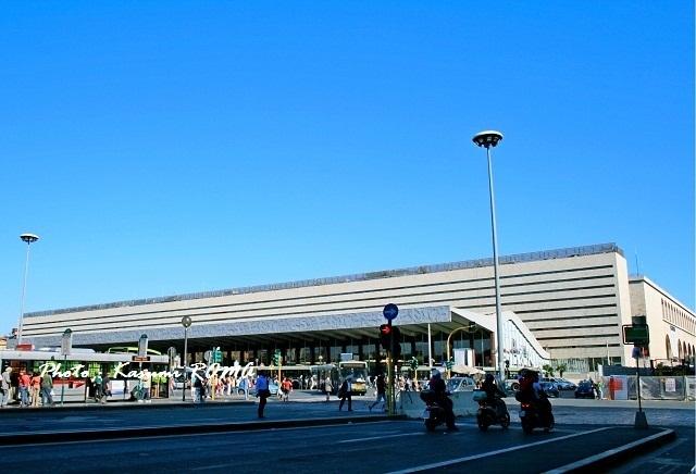 ローマ テルミニ駅TRENITALIAきっぷ売り場マイバスヨーロッパ MyBusEurope