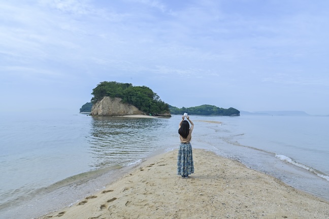 エンジェルロード、迷路のまち、オリーブ公園をゆく ～ 小豆島を巡る旅