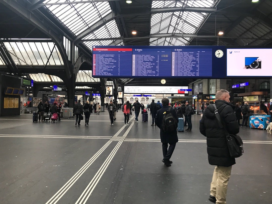 チューリッヒ中央駅 Zürich Hauptbahnhof : 趣味を仕事にするまでに