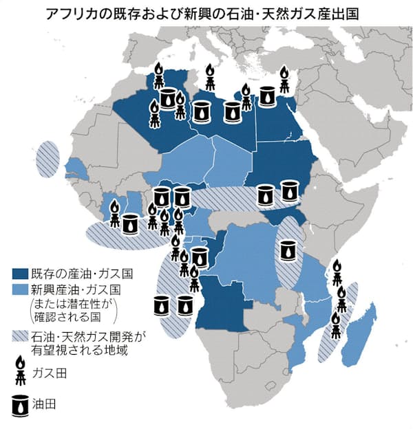 アフリカ大陸の政治地図英語ラベルの国名とアフリカ地域の境界線ベクトル図個別の土地国家のカラフルな境界線を持つ詳細なテンプレートPremiumベクトル素材