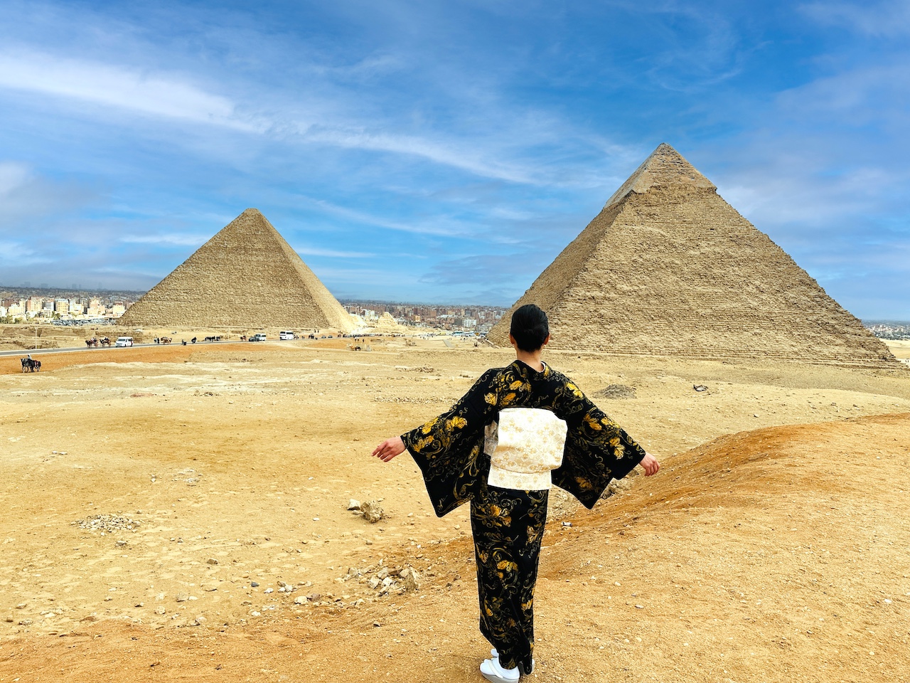 エジプト ギザのピラミッド