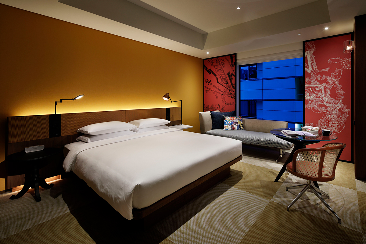 ハイアットリージェンシー大阪 2019.8 ①ホテル行きシャトルバス、リージェンシースイートツインのお部屋の紹介、リージェンシークラブのカクテルタイムびあはログ