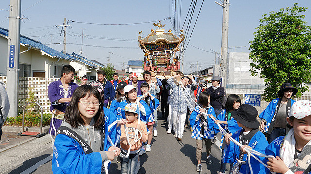 女性だけで神輿担ぐ 10 2 日箭幹八幡宮木曽町祭典に初参加 「町田から元気を」町田タウンニュース