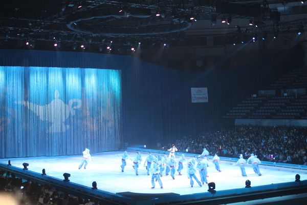 最前列 北1列アリーナS席 ディズニーオンアイス名古屋日本ガイシホール 7.26