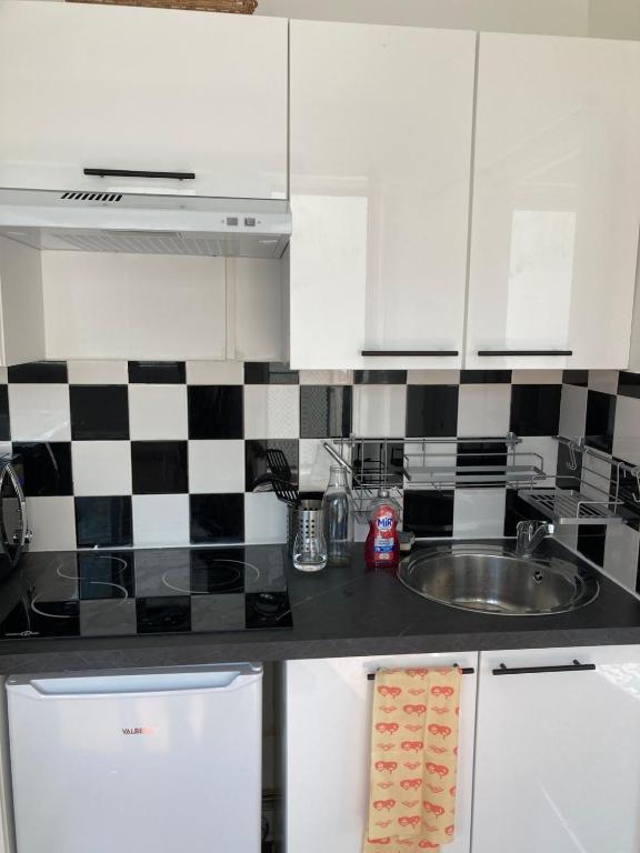 パリ アパルトマンのビルトインガレージ輸入住宅