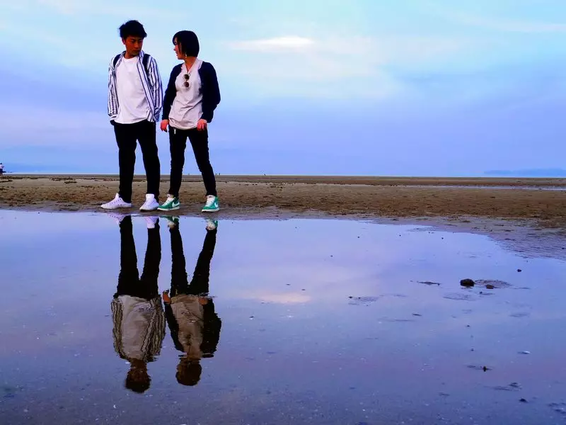 SNSで話題の「父母ヶ浜」！絶景写真の撮り方やおすすめの時間帯を紹介 香川じゃらんニュース