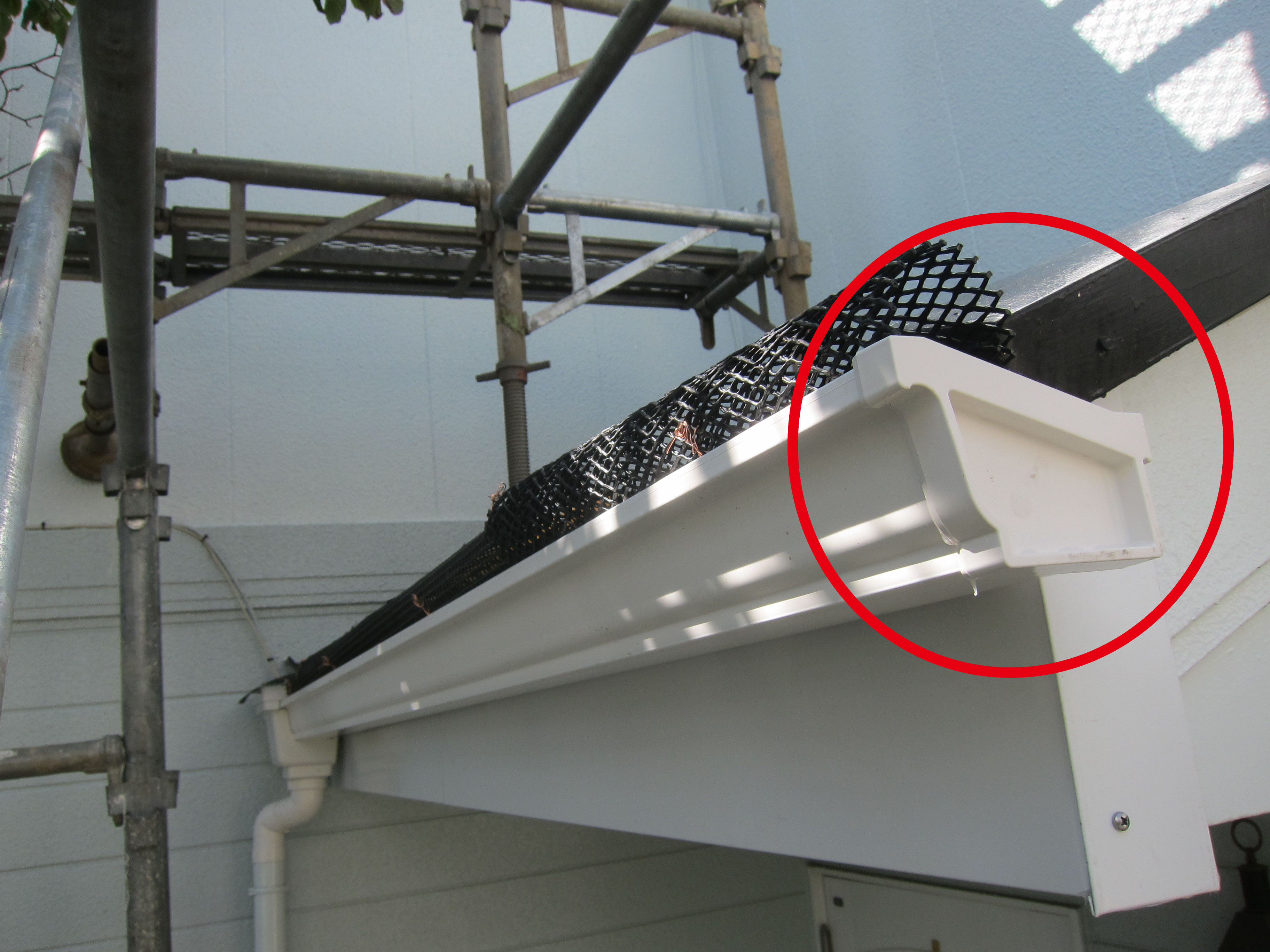 筑紫野市の方へ 雨漏りには軒樋 のきどい