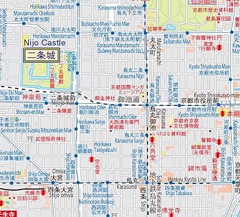 くらべるとわかりやすい 京都のりもの路線図＆観光地図 最新版 Kyoto