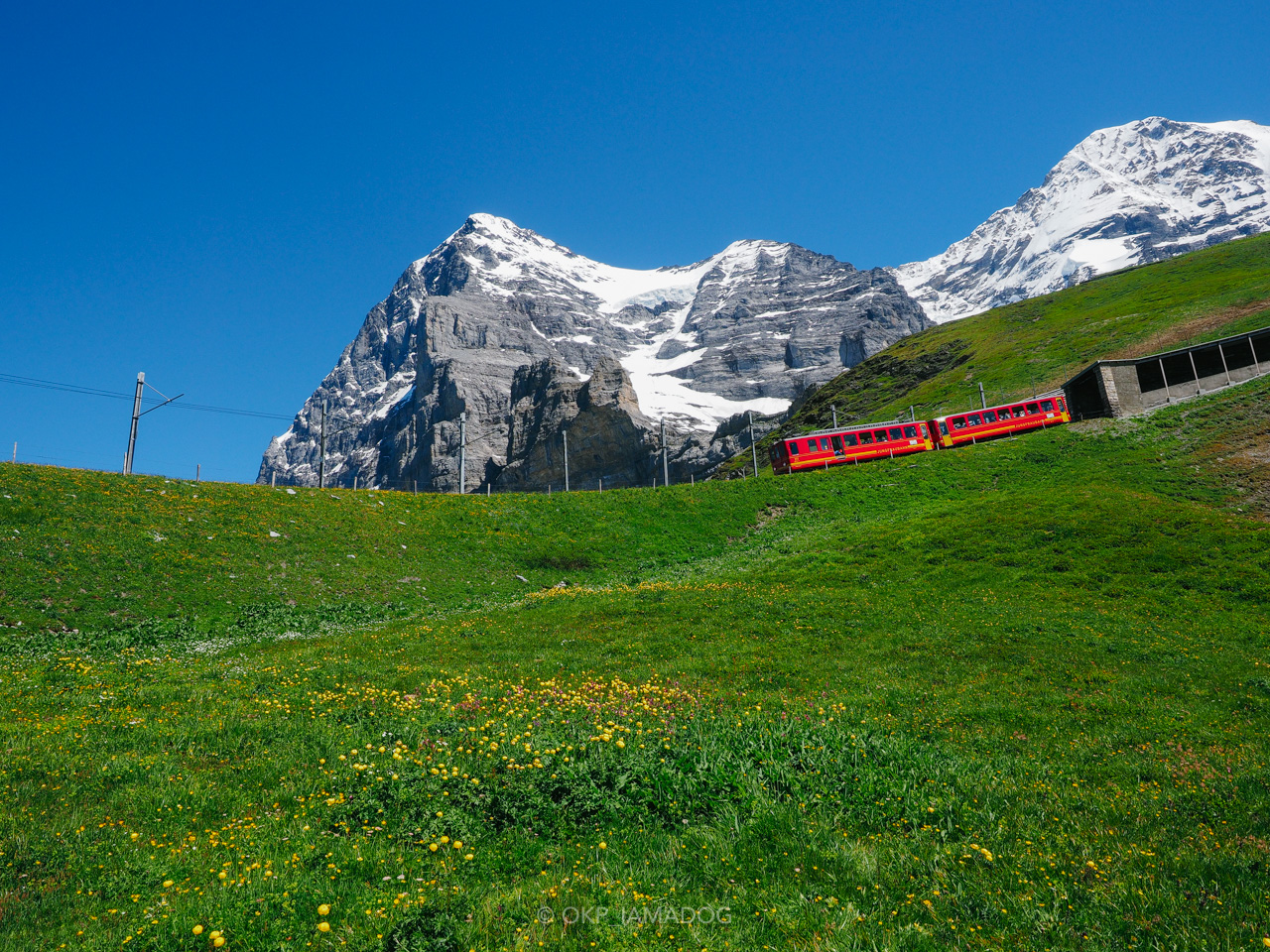 4K いつかは行きたい！鉄道で登るスイス・アルプスWorld Heritage, Jungfrau in