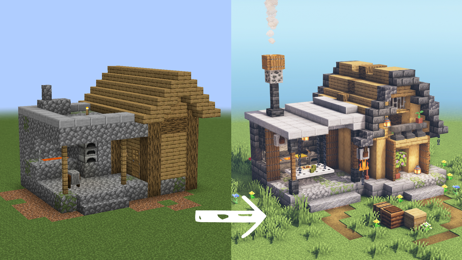 湖畔に佇む平原の村を造る8: マインクラフトてんやわんや開拓記