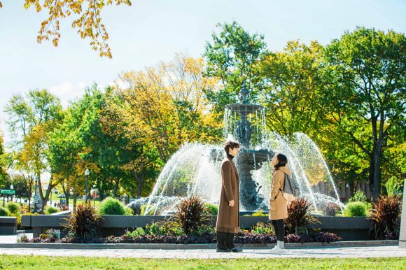 韓国ドラマ「トッケビ」ロケ地巡りin ケベックシティー カナダMORE