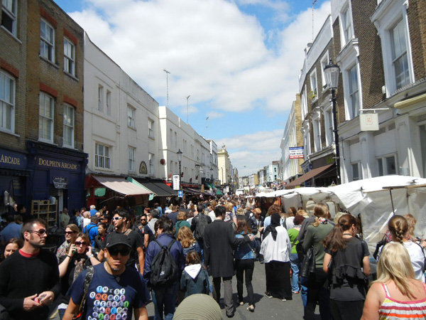 Portobello Marketポートベロー・マーケット ノッティング・ヒル
