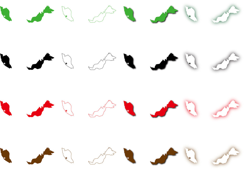 マレーシアの白い背景に黒いアイコンのベクトル地図 ベクター, 詳細, チャート, マレーシアイラスト画像、PNGフリー