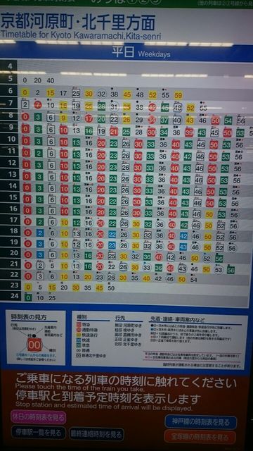 2022年12月17日 土 初発より 阪急全線