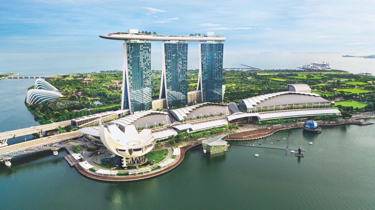 マリーナベイ・サンズの建築マリーナベイ・サンズ