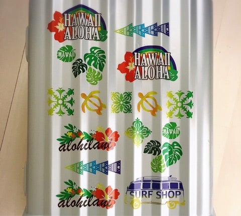 スーツケース センスの良いステッカーの貼り方20選！スーツケースベスト