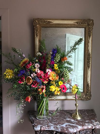 海外インテリアに憧れる 花を飾るのインテリア実例RoomClip ルームクリップ