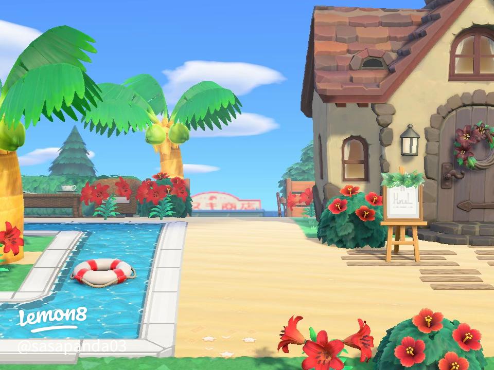 あつまれどうぶつの森 島のレイアウト ビフォー・アフターひのふ