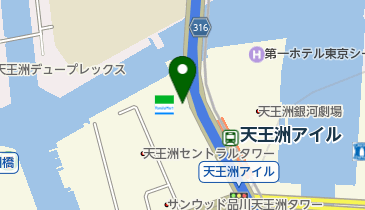 タイムズ天王洲ファーストタワー・スフィアタワー周辺の時間貸駐車場 タイムズ駐車場検索