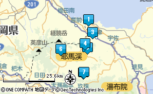 吉四六の里観光協会 野津町観光マップ