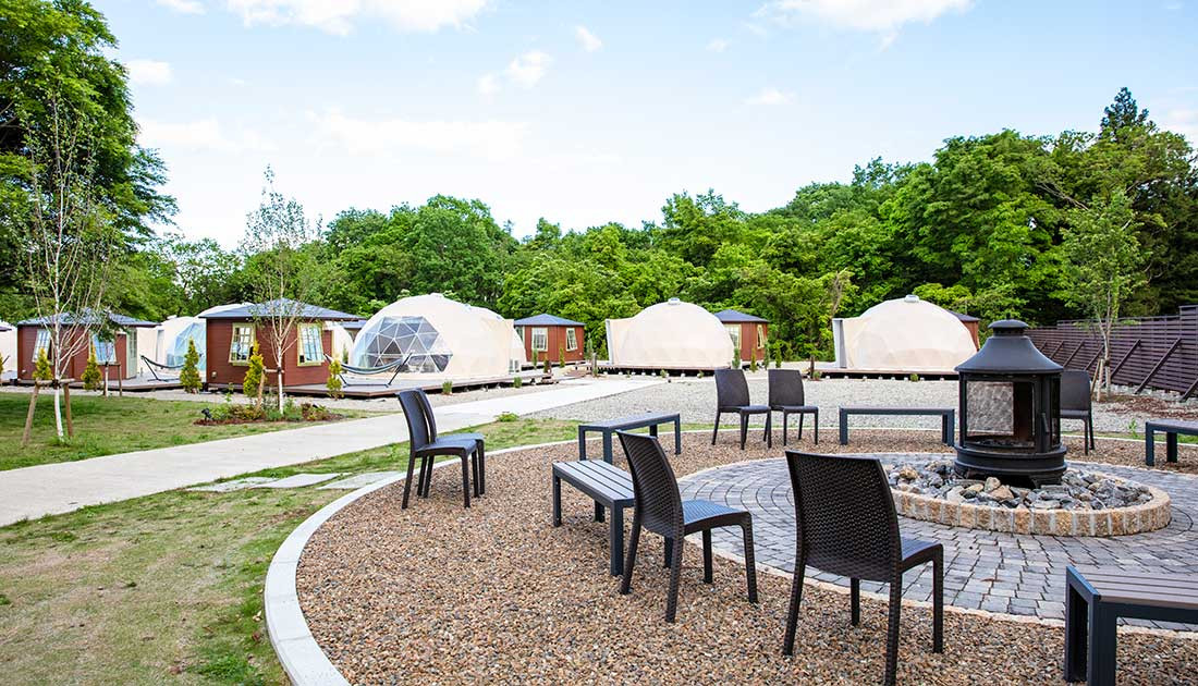 グランピングとは栃木県那須高原のグランピング 公式 那須ハミルの森 愛犬同伴可能