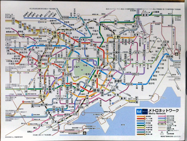 ロンドン地下鉄路線図 - もしロンドンが東京の地下鉄みたいに、電車が通り抜けられるように地下鉄を作ったらどうなるんだろう？